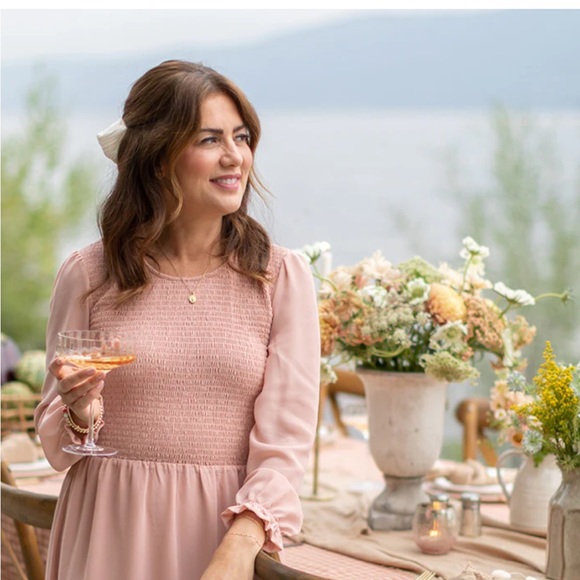 Jilly Box (fall)  - Mad about style boutique - Grace dress NWT- Small- birch dot - Picture 2 of 5